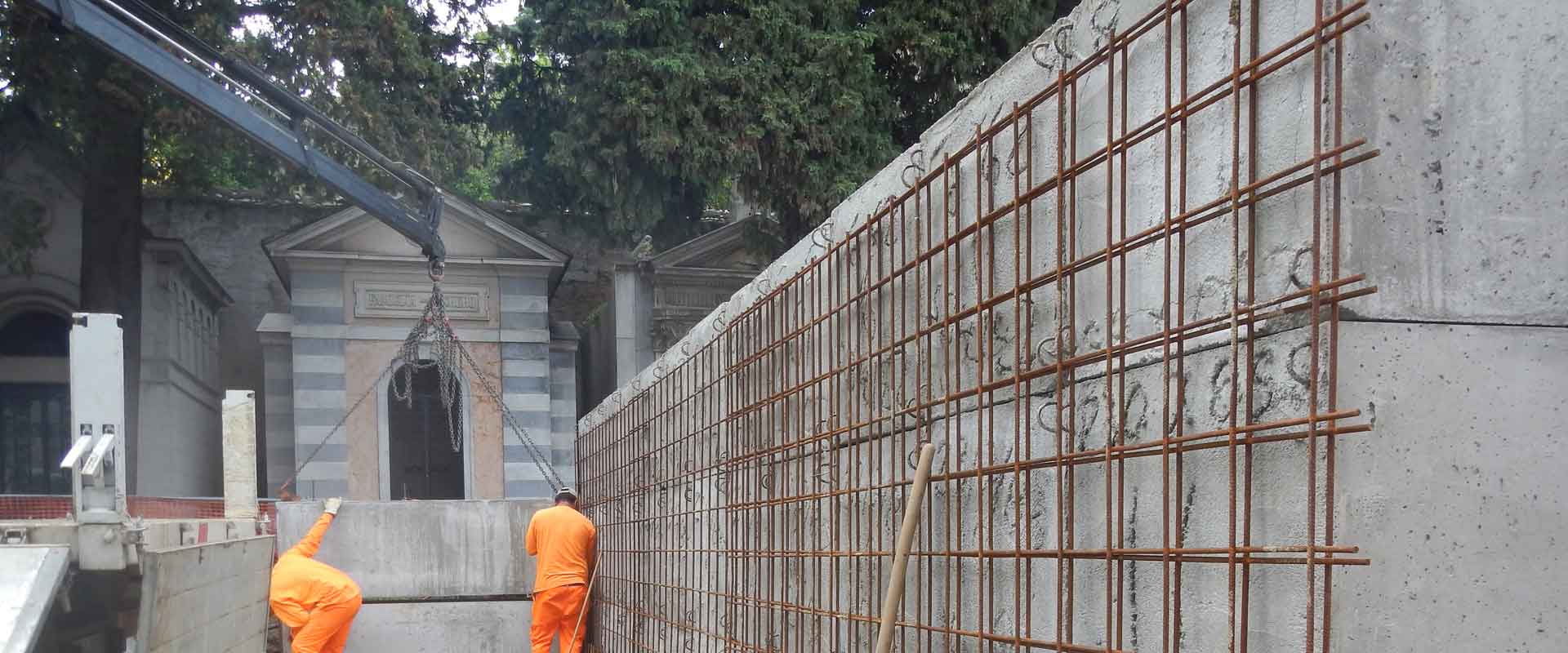 EdilDue S.r.l. Realizzazione loculi cimitero Camogli